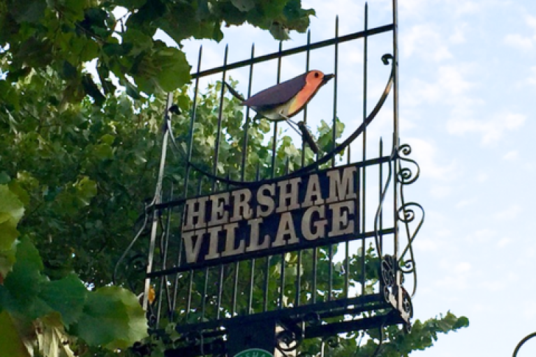 Hersham Village sign