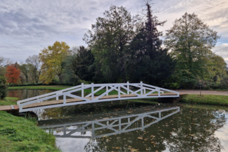 Bridge in Painshill Park, Cobham