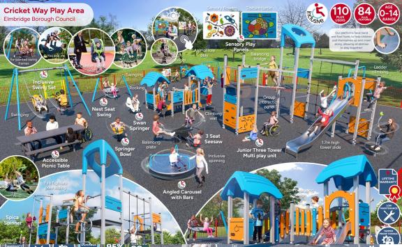 Cricket Way play space design
