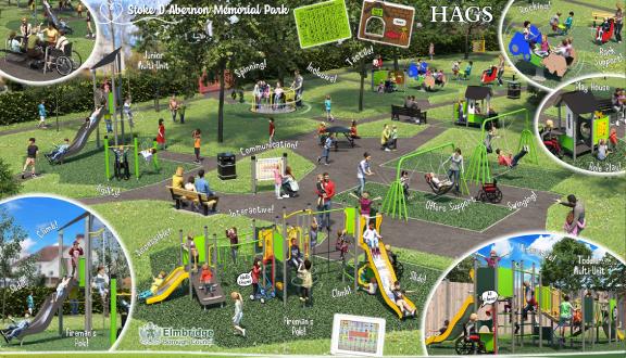 Stoke Memorial Park play area design