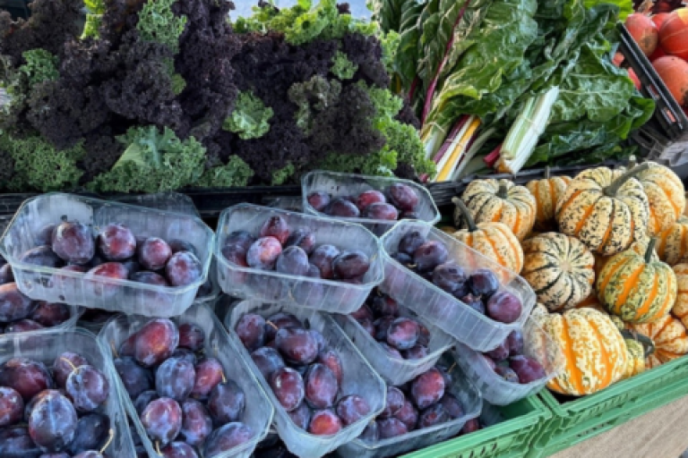 Fresh produce at the market