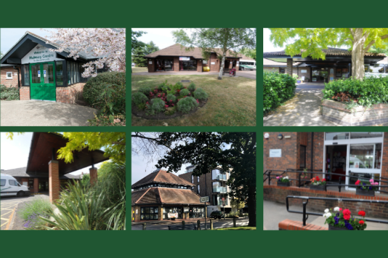 Elmbridge Centres for the Community in Hersham, Claygate, Cobham, Molesey ,Walton and Weybridge