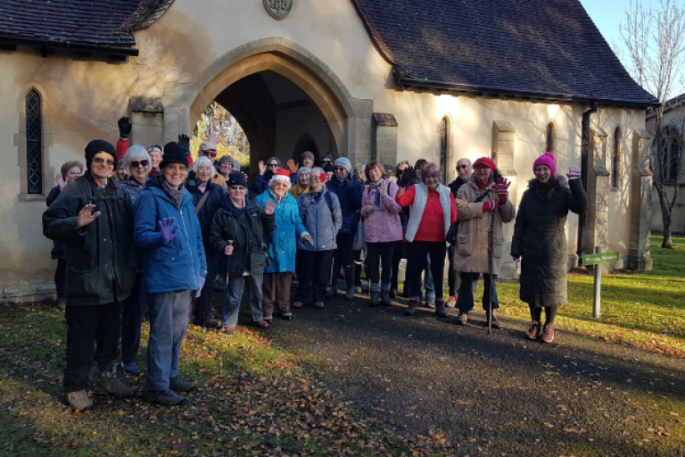 Wellbeing walks Christmas 2023