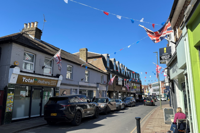 Weybridge high street