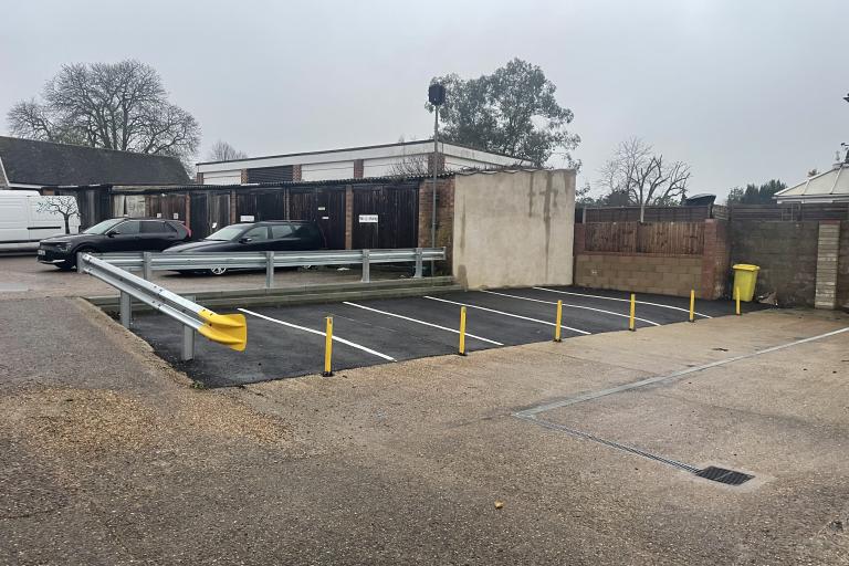 Parking spaces Cobham