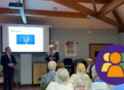 Presentation at a Leaders event