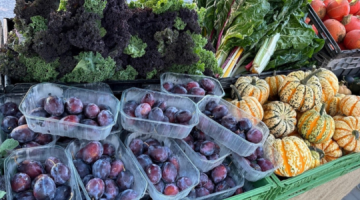 Fresh produce at the market