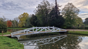 Bridge in Painshill Park, Cobham