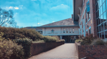 Exterior of the civic centre