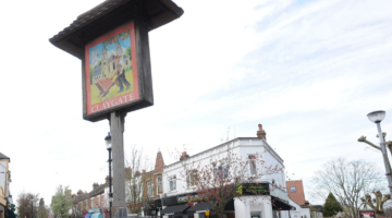 Claygate Village sign