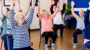 chair based exercise older people
