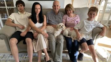 Elmbridge resident hosts with Ukrainian family