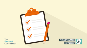 Clipboard and pencil