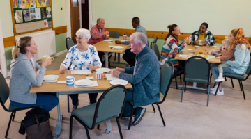 Gatherings of people in a community setting