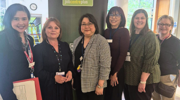 Representatives from DWP and Elmbridge Borough Council