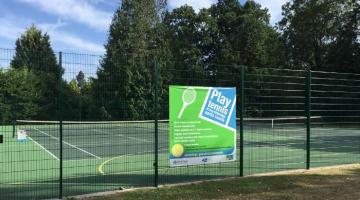 Parks tennis court