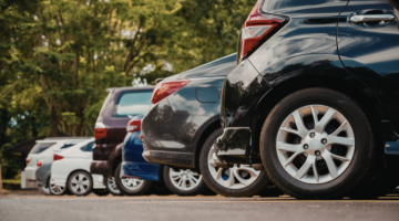 cars parked