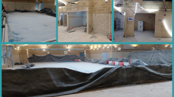 Hurst Pool refurbishment works 30 October